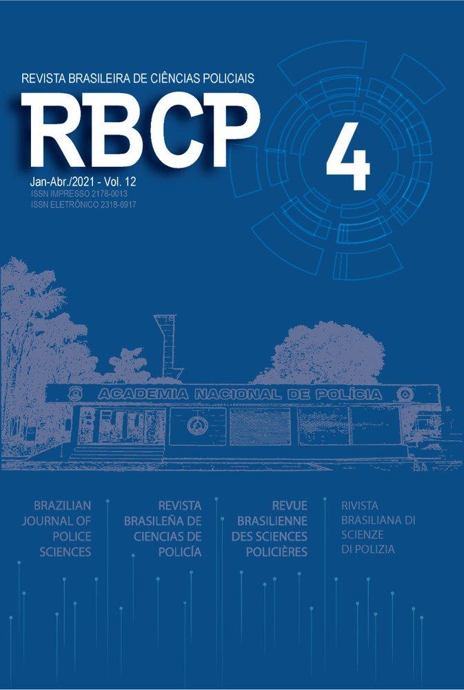 Capa da RBCP v. 12 - Atividade Policial Baseada em Evidências